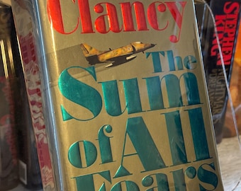 La suma de todos los miedos de Tom Clancy / Primera edición de 1991, Thriller, Tapa dura