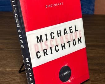 Divulgación – Michael Crichton / Primera edición 1994 Tapa dura con sobrecubierta / Borzoi Knopf