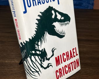 Parque Jurásico – Michael Crichton / Borzoi Knopf Tapa dura / 9.ª edición, 1993 / Sobrecubierta