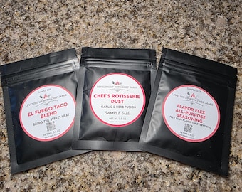 Small-Batch Spice Blend Sample Pack | Chef Jamie's Seasonings