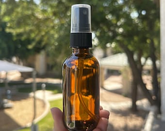 オーラスプレー｜クリスタル、ハーブ、レイキエネルギー配合｜2液量オンス