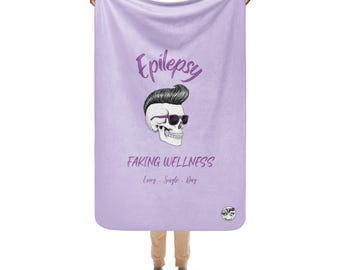 Coperta in sherpa per la sensibilizzazione sull'epilessia di Fibroeaz®
