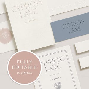 Canva Editable Full Branding Template | Brand Identity | Entrepreneur Brand | Small Business Owners | Professional Branding | Brand