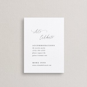 Handmade Paper Letterpress Wedding Invitation Custom Venue Illustration Save the Dates Wedding Invites Menus Erin Sample image 8