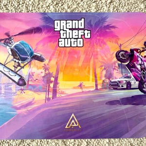 PS5 - Console Skin | GTA VI - Premium Vinyl Wrap | GTA 6 | Made in France image 12