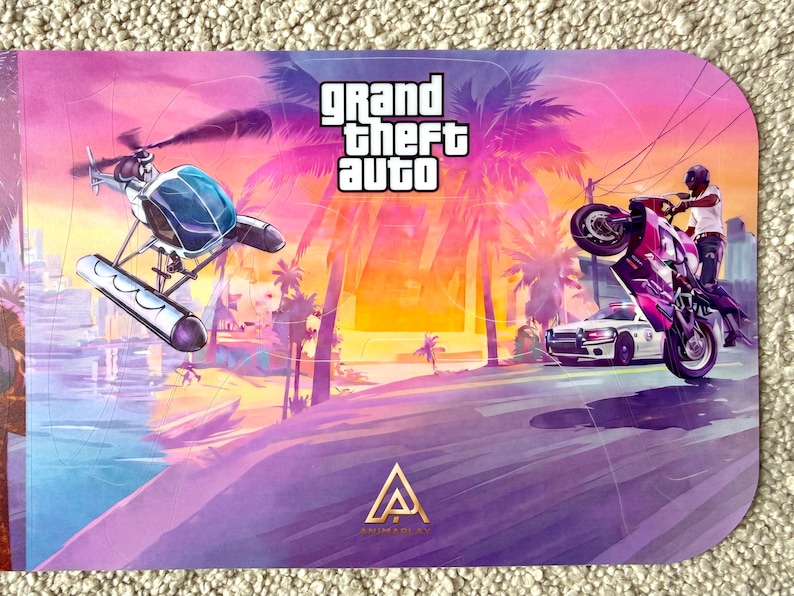 PS5 - Console Skin | GTA VI - Premium Vinyl Wrap | GTA 6 | Made in France image 12