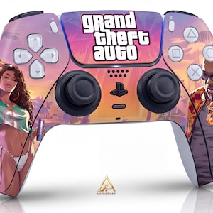 PS5 - Console Skin | GTA VI - Premium Vinyl Wrap | GTA 6 | Made in France image 9