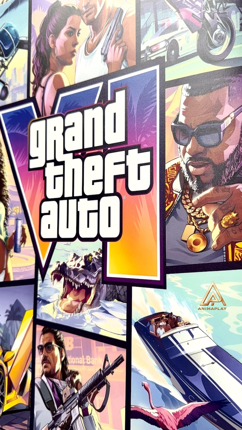 PS5 - Console Skin | GTA VI - Premium Vinyl Wrap | GTA 6 | Made in France image 16