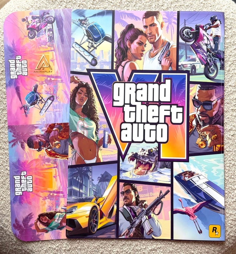 PS5 - Console Skin | GTA VI - Premium Vinyl Wrap | GTA 6 | Made in France image 3