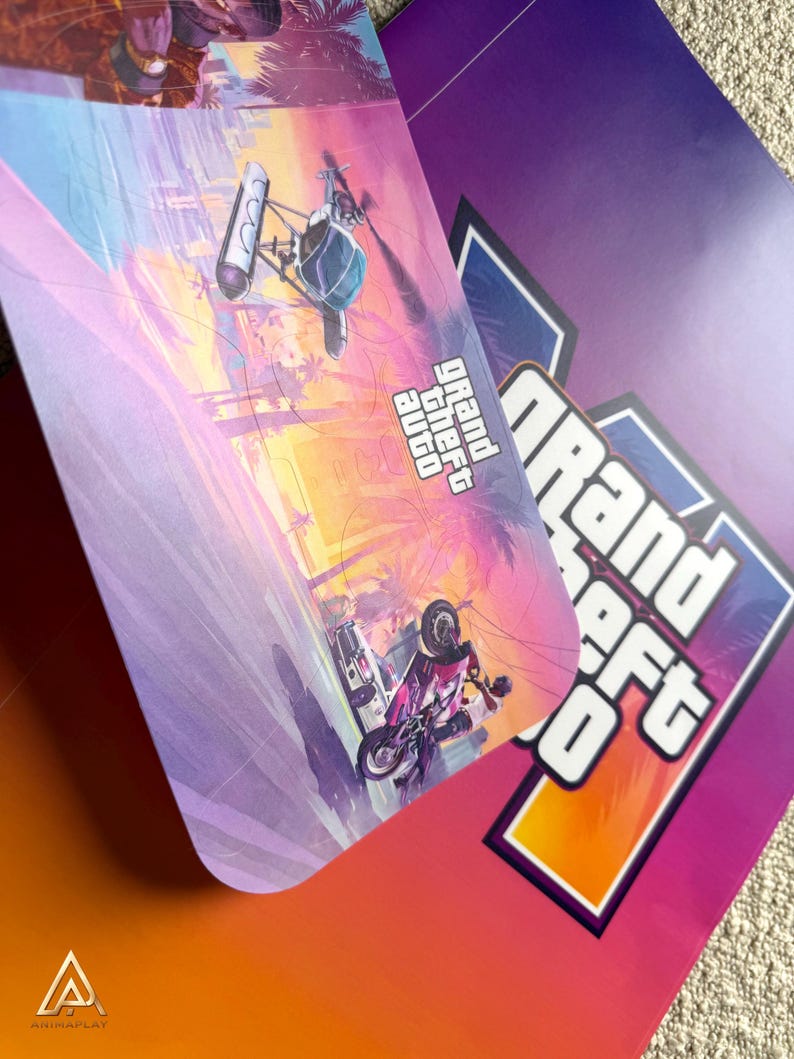 PS5 - Console Skin | GTA VI - Premium Vinyl Wrap | GTA 6 | Made in France image 14