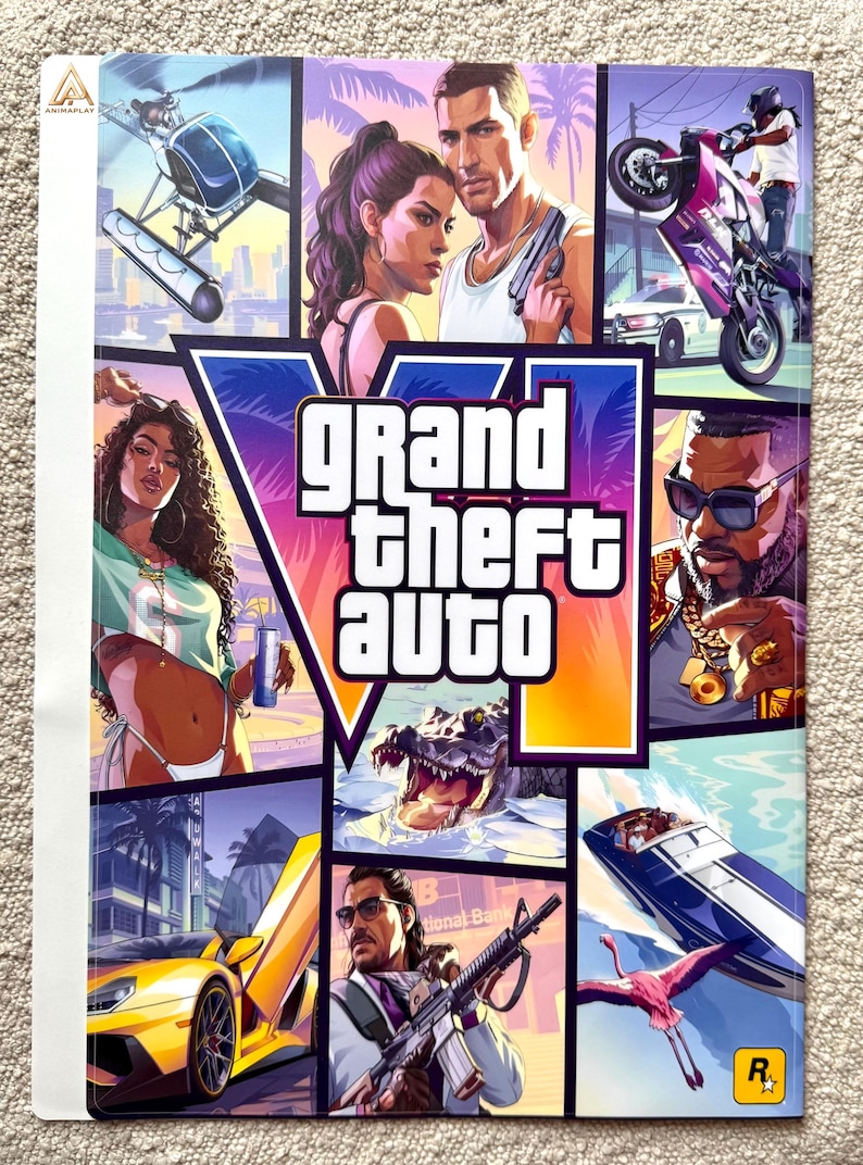 PS5 - Console Skin | GTA VI - Premium Vinyl Wrap | GTA 6 | Made in France image 5