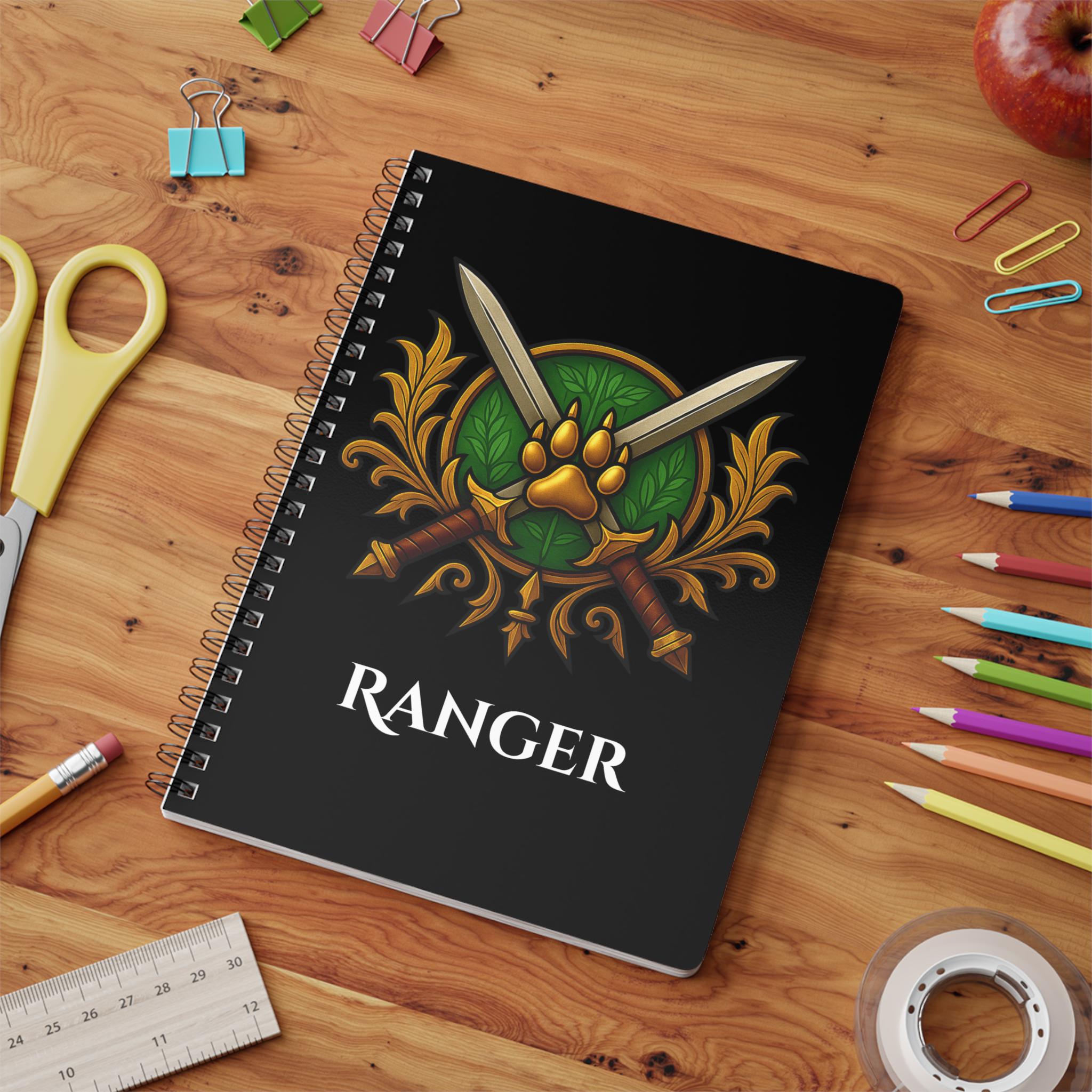 Ranger Class Dnd Inspired Notebook, Dungeons and Dragons Player Journal ...