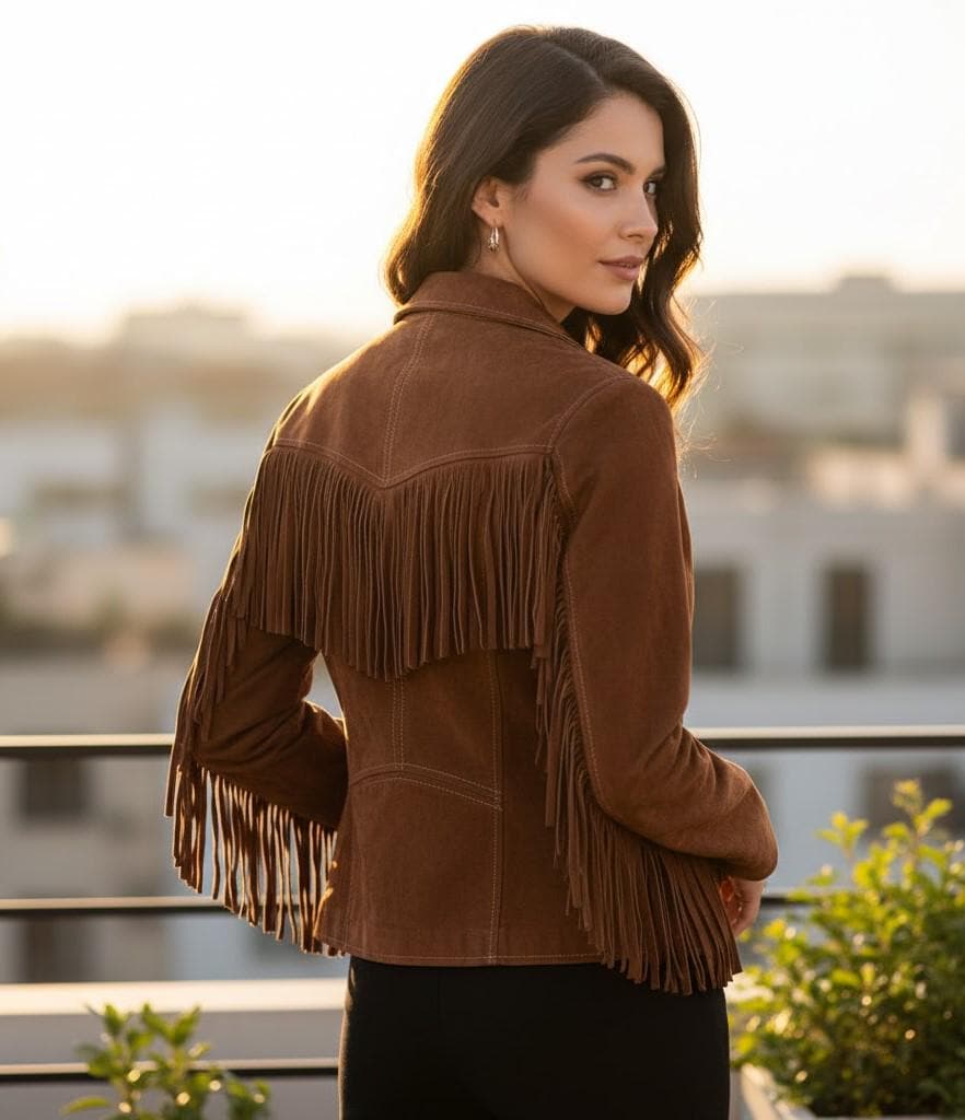 Western Style Fringe Jacket