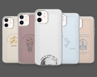 Taylor Phone Case Quote Music Cover for iPhone 17Pro, 16, 15, 14, 13, 12, Samsung S25, S24, S23Fe, S22, A17, A26, A56, Pixel 10, 9Pro