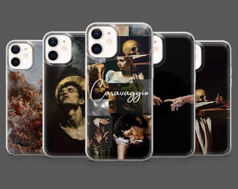 Caravaggio Phone Case Baroque Art Renaissance Cover for iPhone 17Pro, 16, 15, 14, 13, 12, Samsung S25, S24,S23Fe,S22,A17,A26,A56, Pixel 10,9