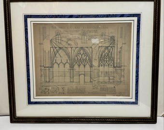 Impression encadrée Abbey Gateway Bury-Stedmunds, section longue Suffolk, Angleterre