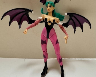 Figurine articulée Toybiz Marvel vs Capcom Morrigan Darkstalkers 1999