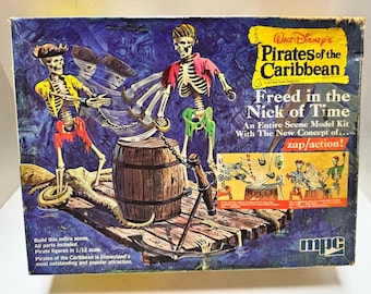 1972 Disney MPC Pirates des Caraïbes en kit libéré en un rien de temps