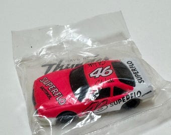 Vintage Hardees Days Of Thunder Race Car #46 Superflo New Old Stock