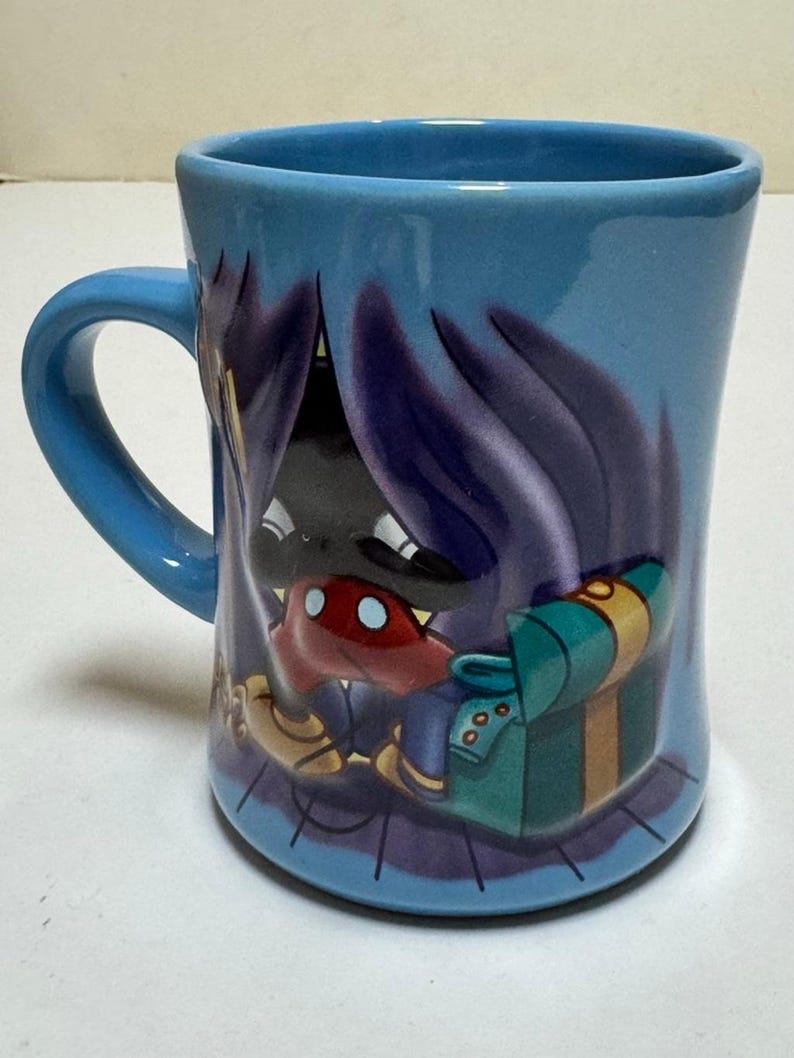 Mickey Mouse Starring Tonight Curtain Call Embossed Mug Disney Store image 4