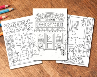 10 pages à colorier à imprimer pour se détendre - Téléchargement immédiat