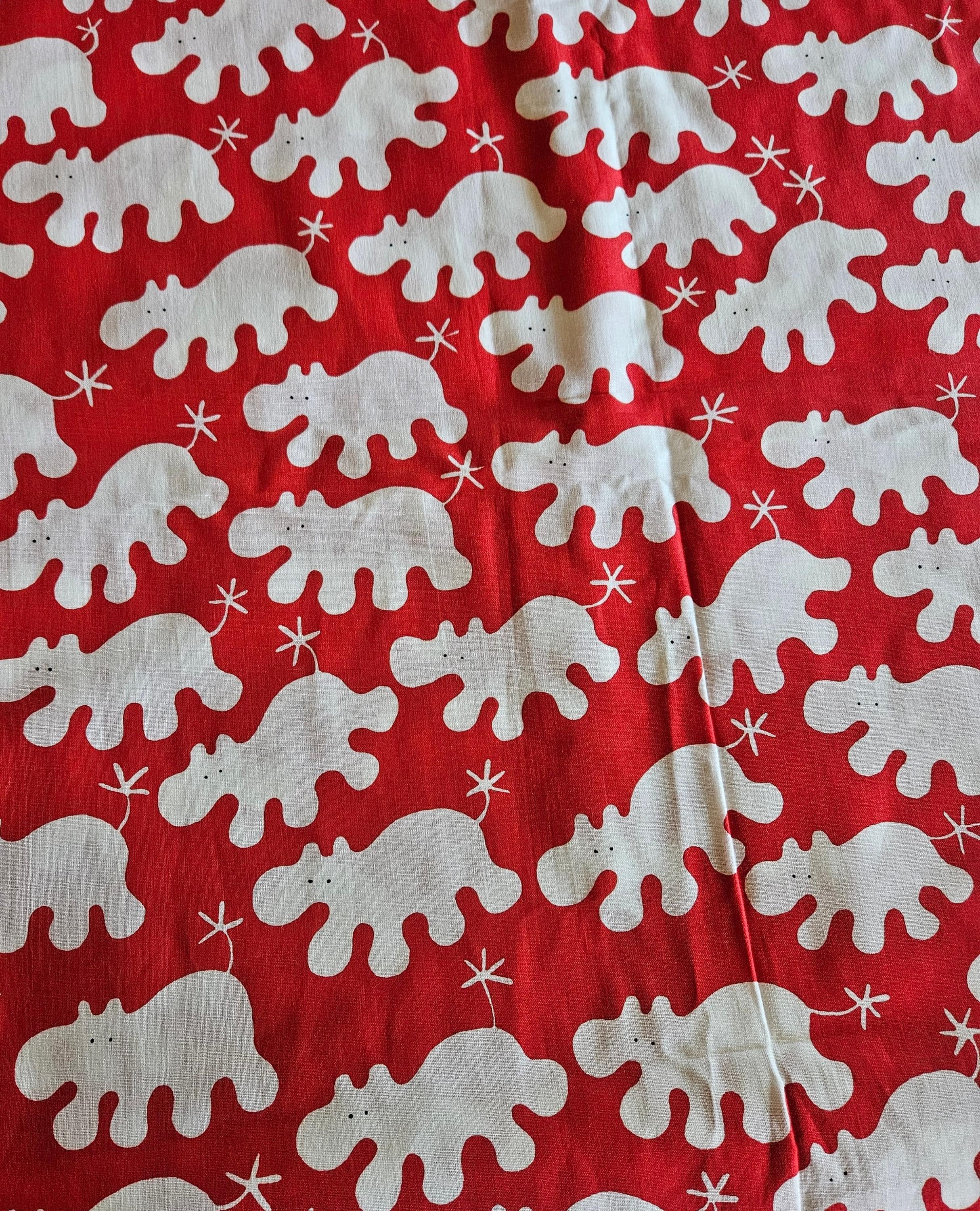 Swedish Retro Fabric - Etsy
