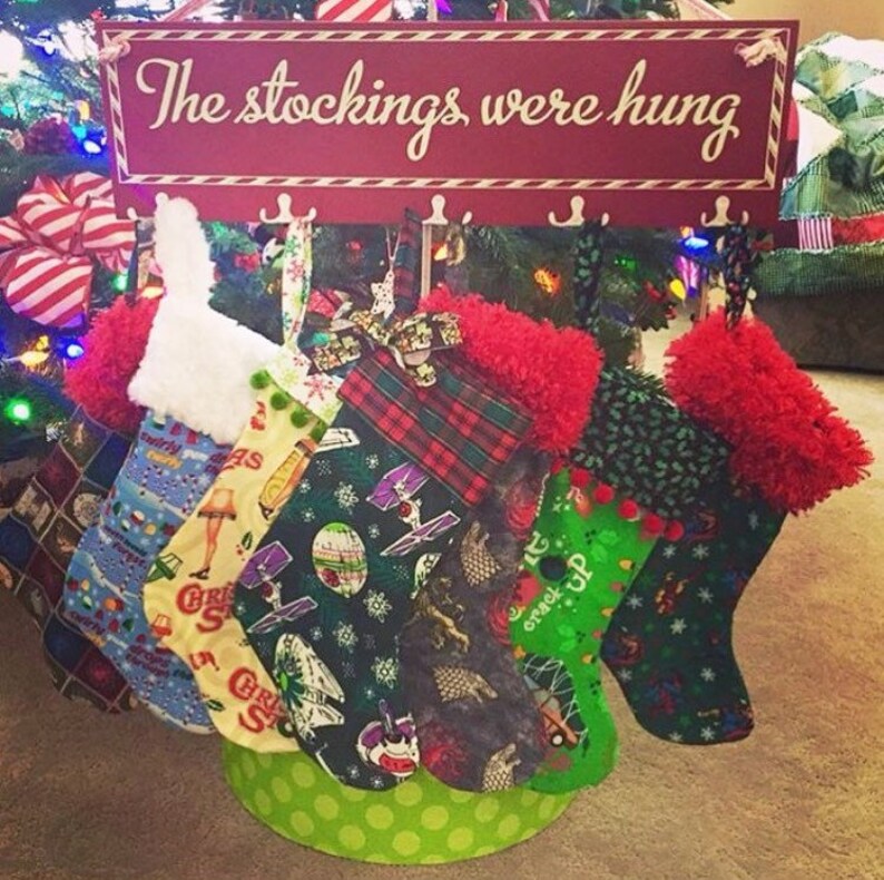 Handmade Ready To Ship Elf Star Wars A Story Leg Lamp Pokemon Marvel Vacation Stockings