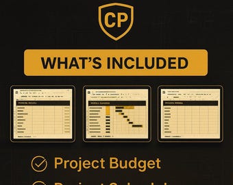 Rehab Cost Estimator & Budget Template | Construction Estimate Spreadsheet | Renovation Cost Calculator | Contractor Project Tracker