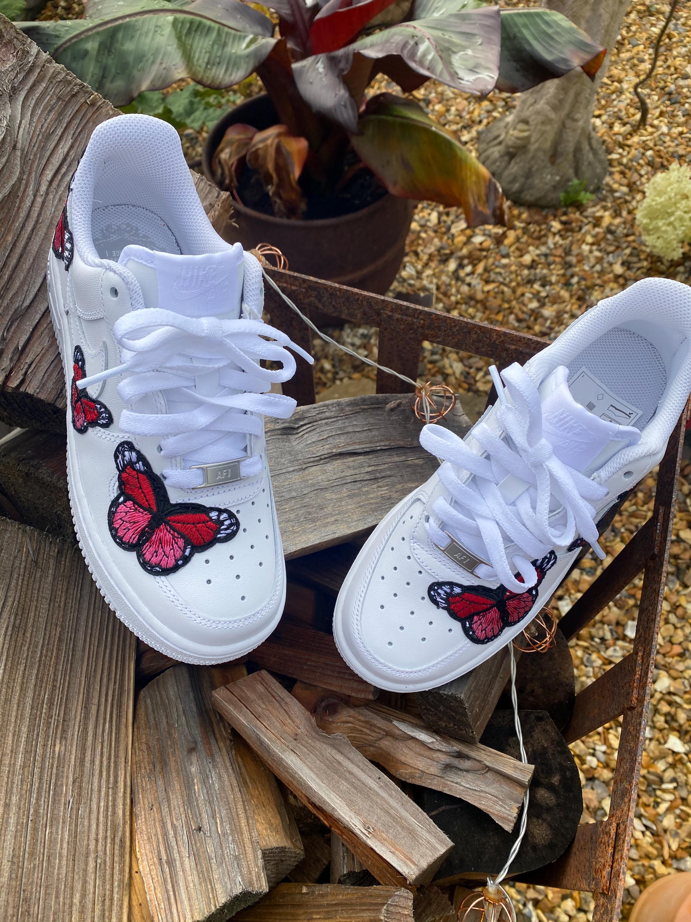 butterfly patch air force 1