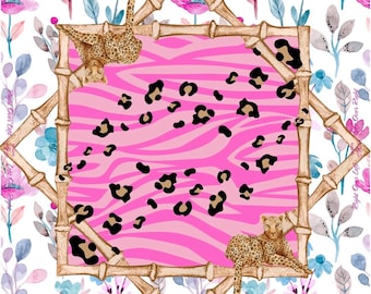 Petals and Prawl mahjong mat