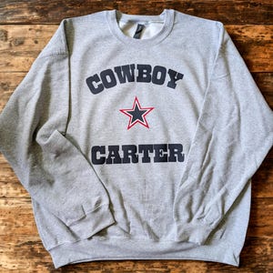 Bluza z okrągłym dekoltem Cowboy Carter Star