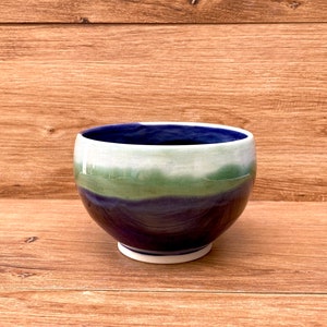 Pottery Bowl - Handmade Ceramic Bowl Wheel Thrown - Soup Bowl Cereal Bowl  Noodle Bowl - Stoneware - KLynnsArt