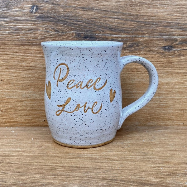 Peace Love Pottery Etsy