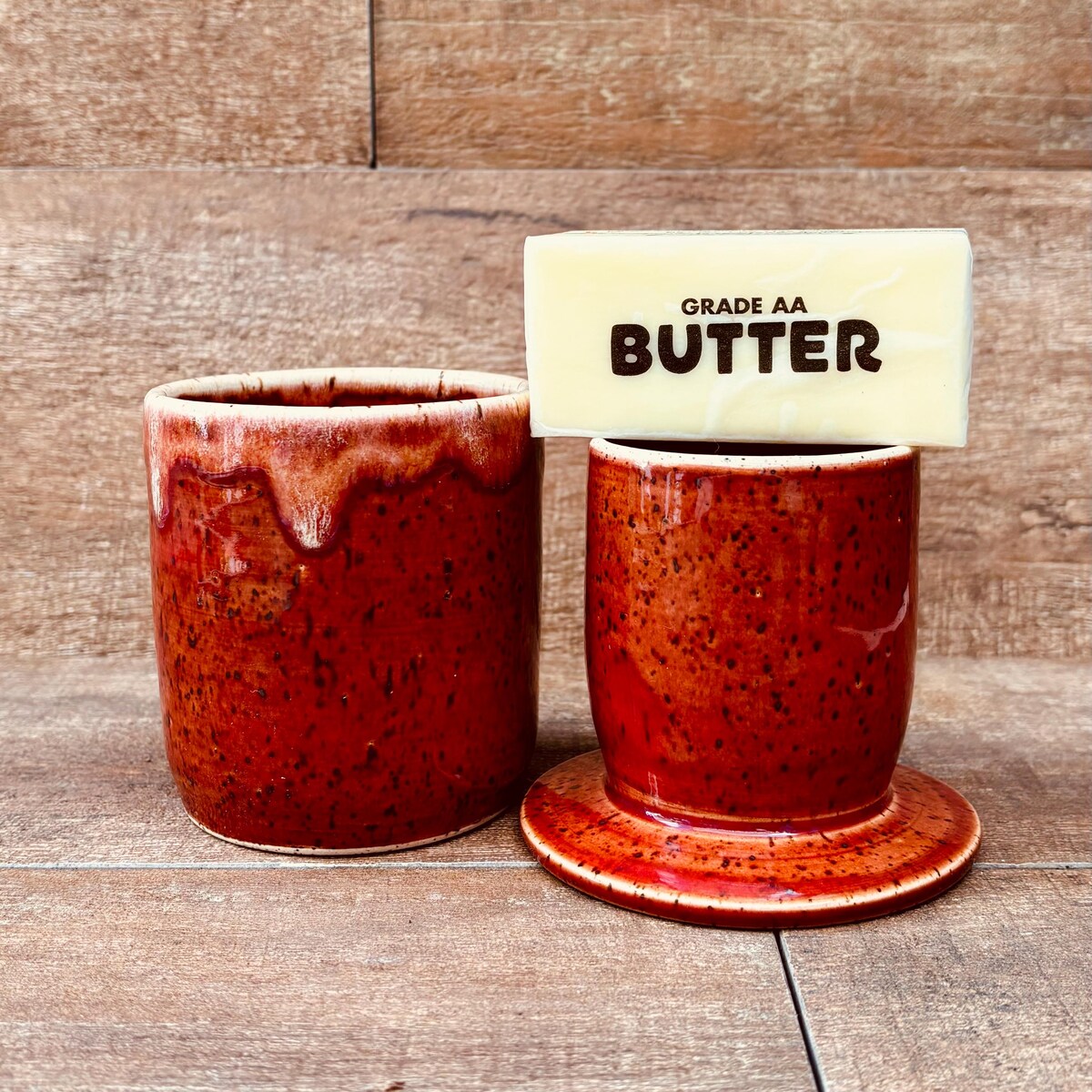 Handmade Ceramic Butter Keeper ~ Wheel Thrown Pottery Butter Dish ~ French Butter Bell ~ Butter Crock ~ Water Sealed Butter Dish ~ Klynnsart - Etsy