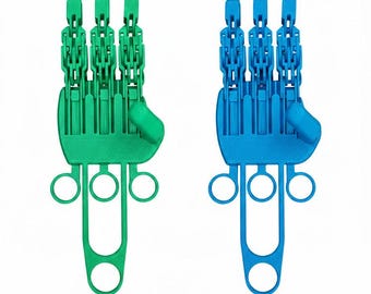 Fidget de mano articulada: modelo mecánico de dedo móvil STEM