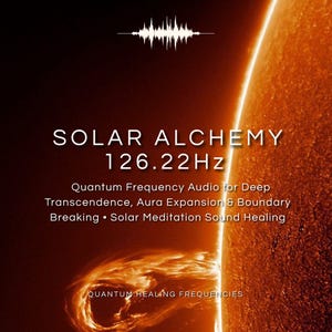 Solar Alchemy 126.22 Hz Audio | Quantum Frequency for Transcendence, Aura Expansion (MP3)