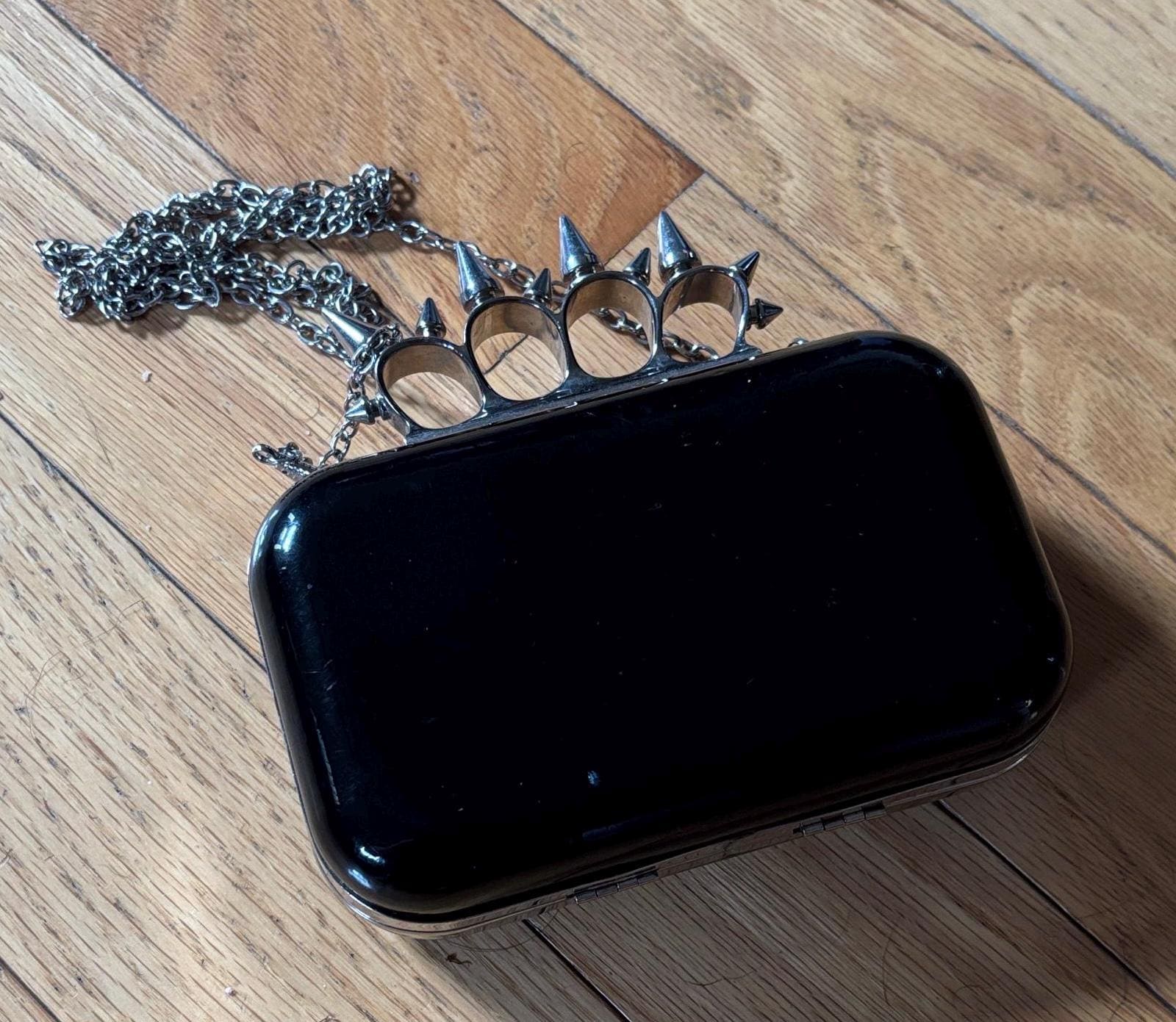 Brass Knuckle Clutch - Etsy