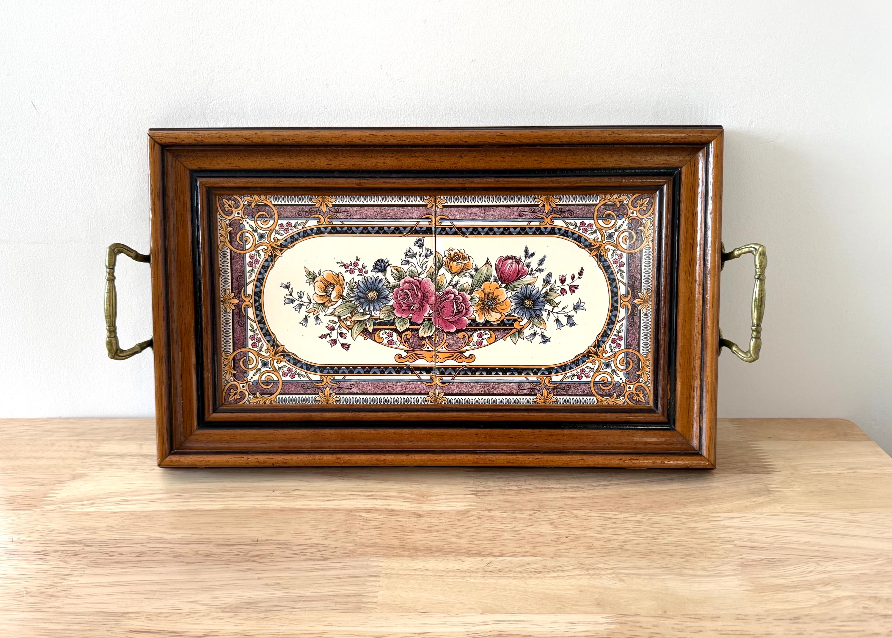 Tilecraft Victorian Serving Tray - Etsy