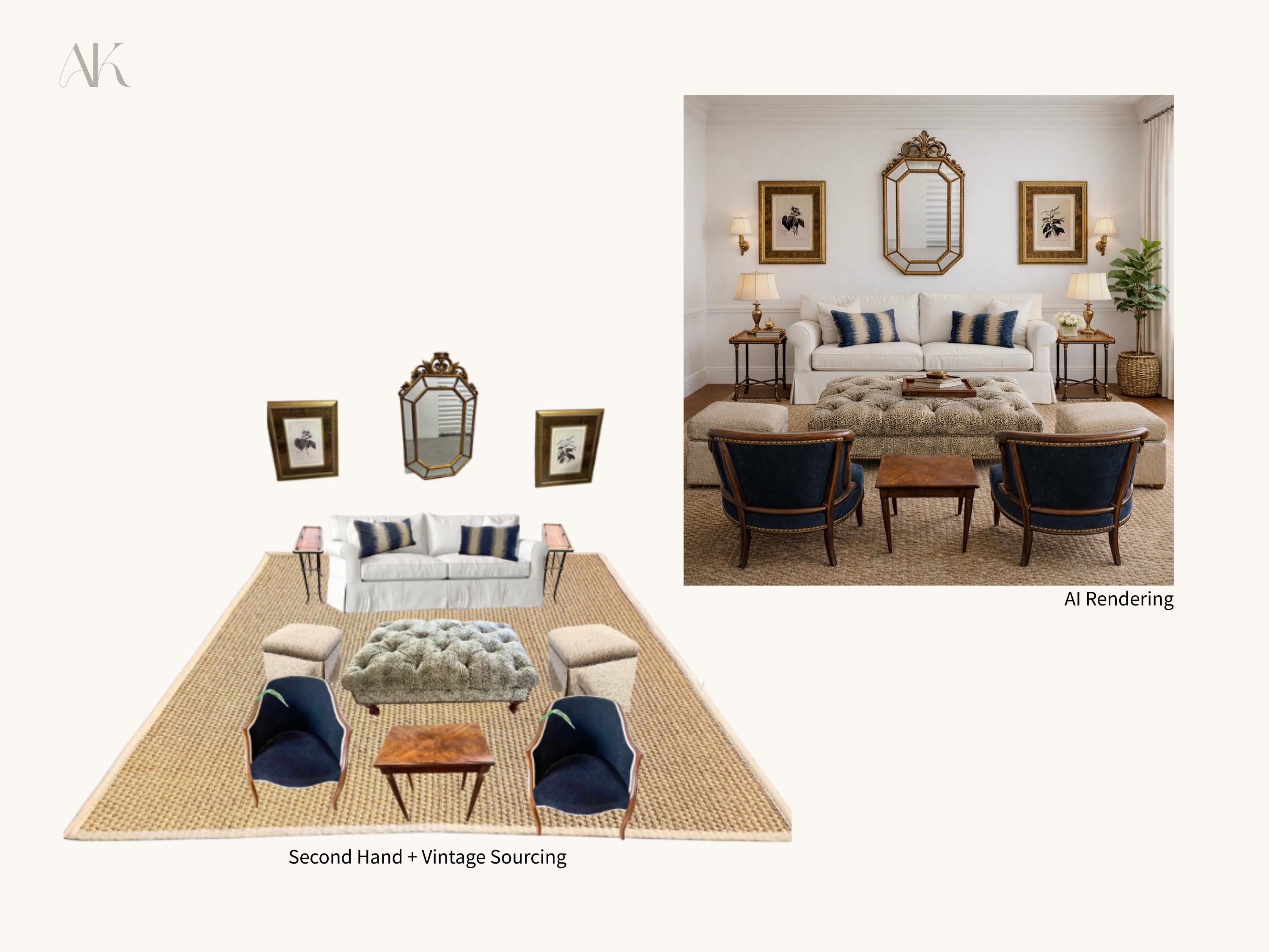 Virtual Interior Design Service | Custom Mood Board, Floor Plan ...