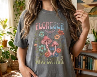 Birthday Tee Mushroom Hobbies Shirt Hippy Mushroom Shirt Fairycore Clothes Groovy Butterfly Tee Cottagecore Mushroom Shirt Mystic NatureGift