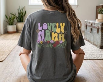 Tired As A Mother Shirt Groovy Mama Tee Overstimulated Mom Gift Retro Mom Life Shirt Aesthetic Mama Shirt Motherhood Tee Funny Mom Gift Tee
