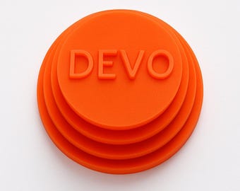 DEVO Energy Dome 45 RPM Schallplatten Adapter