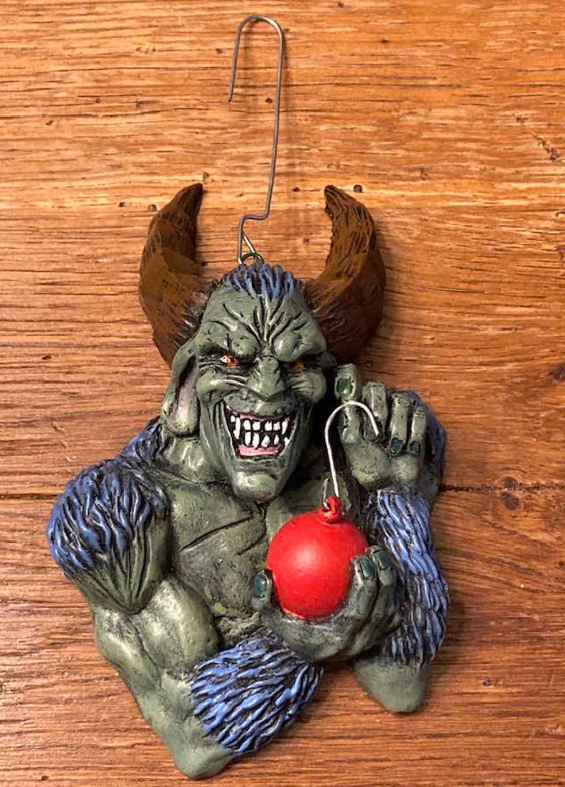 Krampus Christmas Ornament 