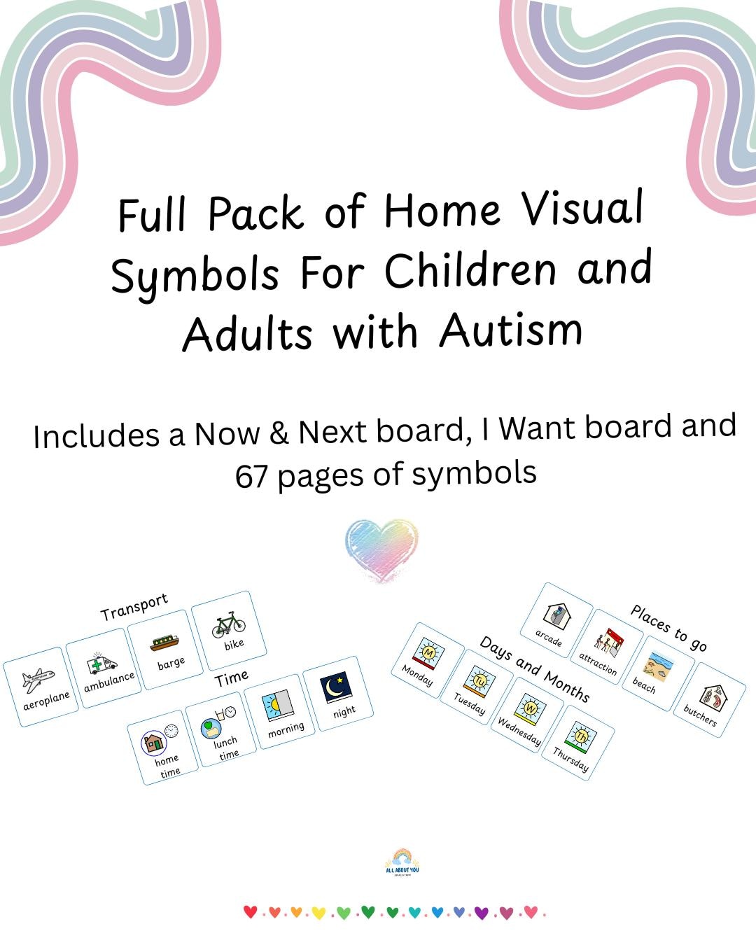 Autism Visual Aids | Home Routine Cards for Kids (digital Download) - Etsy