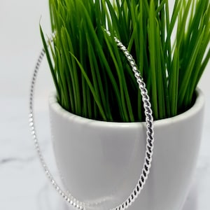 Sterling Silver Twist Rope Bangle Bracelet - Silver Stacking Bracelet