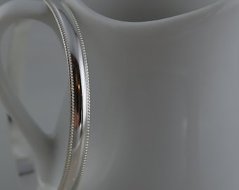 Simple Sterling Silver Bangle Bracelet