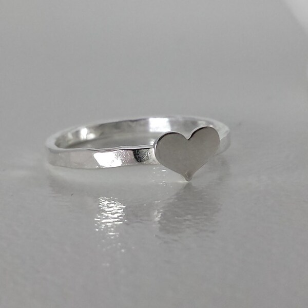 Sterling Silver Heart Ring