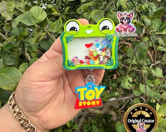 Toy Story Shaker Badge Reel, Frog Design, Nurse Doctor ID Holder
