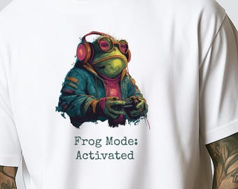 Frog Mode Activated T-Shirt: Retro Toad Meme Shirt