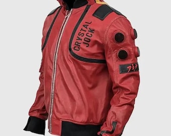 Chaqueta de cosplay futurista cibernética cápsula hecha a mano inspirada en Akira Shotaro Kaneda